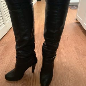 Sexy Coach leather boots